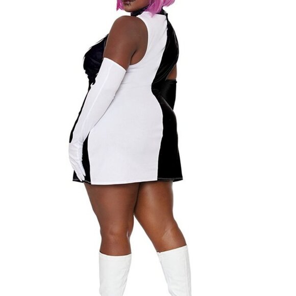 Plus Parti Skeleton Halloween Cosplay Costume - Picture 2 of 2